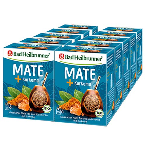 Bad Heilbrunner? Bio Mate + Kurkuma, 10er Pack