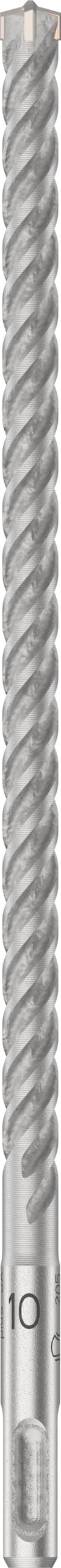 Bosch 10x PRO SDS plus-5X Hammerbohrer (für Stahlbeton, Beton, Ø 10,00 mm, Professional Zubehör Bohrhammer)