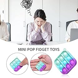 15PCS Mini Pop Fidget Toys Pack Push Bubble Pop