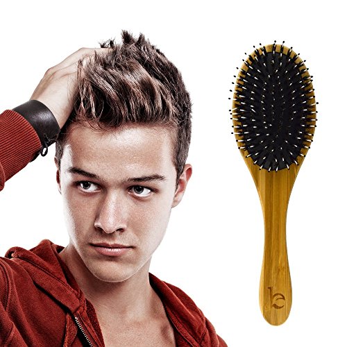 Boar-Bristle-Hair-Brush-Bamboo-Brush-for-Shiny-Healthy-Hair-and-Preventing-Breakage-Damage-Split-Ends-Frizzy-Unmanageable-Locks-Added-Pins-to-Detangle-Scalp-Stimulation-Eco-Friendly-Paddle