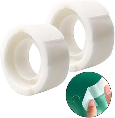 nuoshen 200 PCS Balloon Glue Dots Sticker Double Sided Adhesive Tape (2 Rolls)