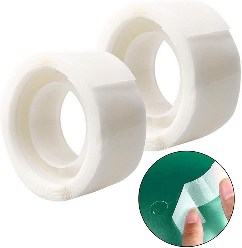 nuoshen 200 PCS Balloon Glue Dots Sticker Double Sided Adhesive Tape (2 Rolls)