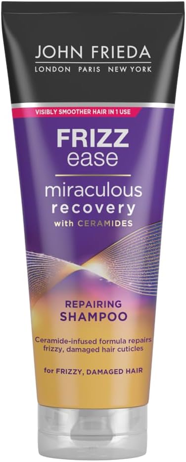 John Frieda Frizz Ease Miraculous Recovery Shampoo 250ml Anti-Frizz Dry Damaged
