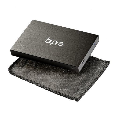 Bipra 320Gb 320 Gb 2.5 Inch External Hard Drive Portable Usb 2.0 - Black - Ntfs