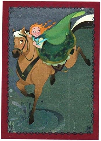 2014 PANINI DISNEY FROZEN ENCHANTED MOMENTS #F22 RED FOIL ALBUM STICKER