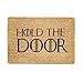 Pinji Funny Doormat Hold The Door Non-Slip Rubber Entrance Mat Floor Mat Rug Indoor/Outdoor/Front Door/Bathroom Mats Personalized 29.in(W) x 17.7in(L) 06