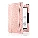 ACdream Kindle Paperwhite Case, Leather Cover fits all Paperwhite generations prior to 2018 (Will not fit All-new Paperwhite 10th generation), Rose Gold Star of Paris