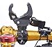 MChoice Torch Clip Mount Bicycle Front Light Bracket Flashlight Holder 360°Rotation Black