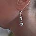 Silver filigree ball dangle earrings with Sterling Silver Leverbacks