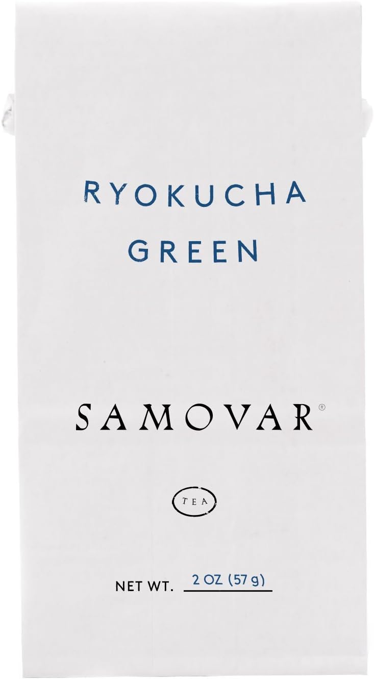 Samovar Tea Lounge Ryokucha Organic Green Tea, 2 Ounce