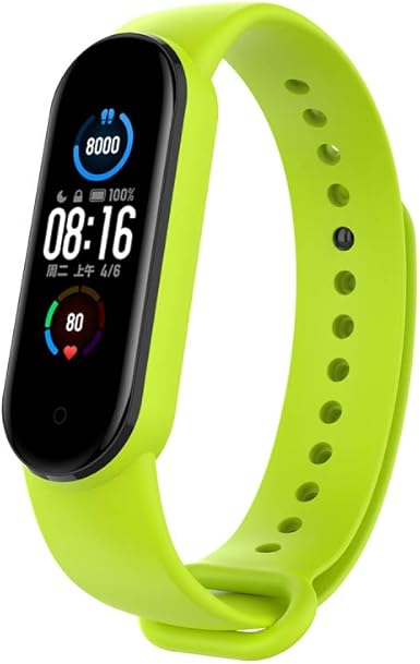 Guyue Correa de silicona de repuesto para Xiaomi Mi Band 5 ...