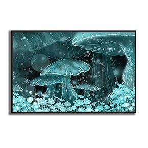Framed Canvas Wall Art for Living Room, Bedroom Dreamland Theme Canvas Prints for Modern Home Decoration Ready to Hang - 16"x24" inches