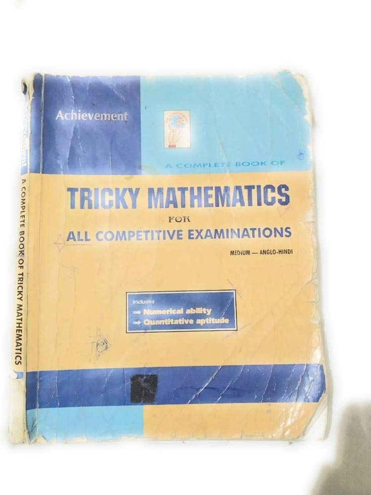 Tricky Mathematics for All Competitive Examinations A Complete Book in English Tricky Mathematics for All Competitive Examinations A Complete Book in English