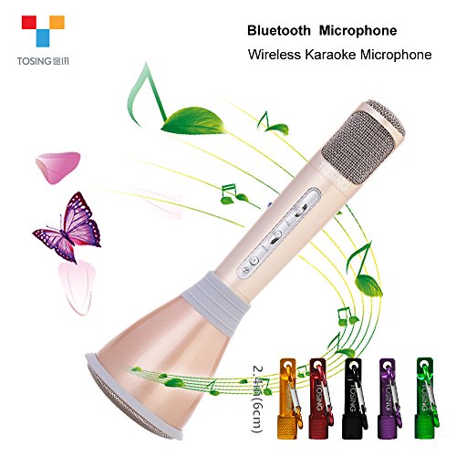 TOSING K068 Wireless Karaoke Machine Microphones Bluetooth Speaker Portable KTV Player Music Playing and Singi
