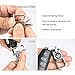 2 Pack Car Key Fob Key Chain Heavy Duty Keychain Compatible with Upgrade Design