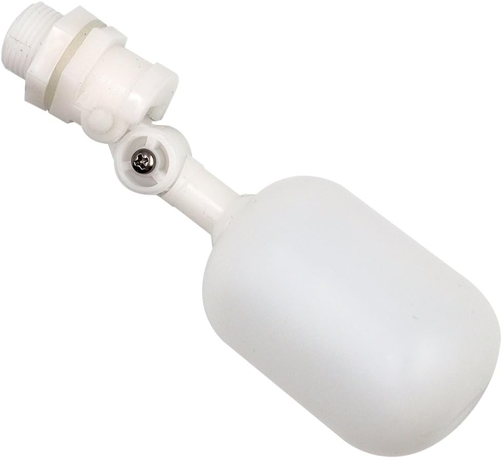 2 Pack 3/8" Mini Plastic Float Valve Kit for RO Water
