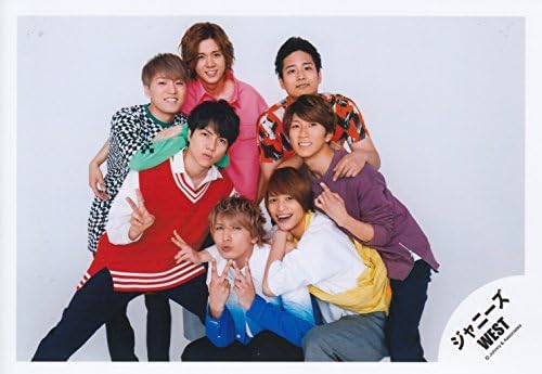 Amazon ジャニーズwest 公式生写真 集合写真 Wa アイドル 芸能人グッズ 通販