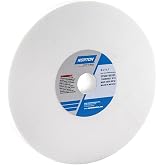 Norton 6-Inch Aluminum Oxide Grinding Wheel for Bench Grinders, Premium Quality, Very Fine Grit, Pack of 1