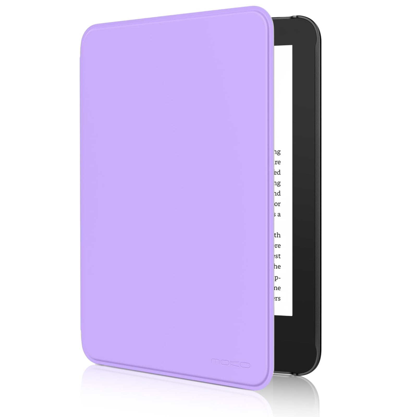 MoKo Case Fits 6" All-New Kindle (11th Generation-2024/2022 Release)& International Version, Lightweight Shell Cover with Auto Wake/Sleep for 11th Gen E-Reader, Lilac — image 1
