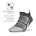 Feetures! Men's Elite Ultra Light No Show Tab, Graphite + Reflector, Medium