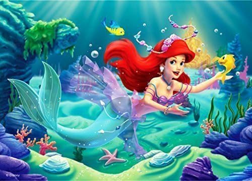 Disney Mermaid Princess 500 Piece Jigsaw Puzzle (Pc044)