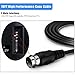 TV ANTENNA, 50 Mile Range Amplified TV Antenna with Detachable Amplifier Signal Booster for High Performance and 10ft Coaxial Cable(Black)
