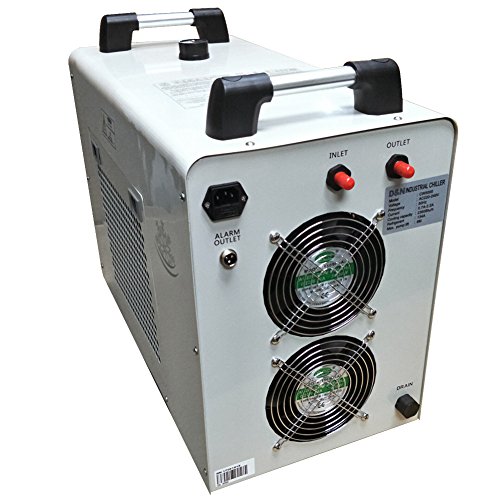 Industrial Water Chiller CW-5000 110V Thermolysis Type Industrial Water Cooling Chiller for 100WLaser Engraving Machine