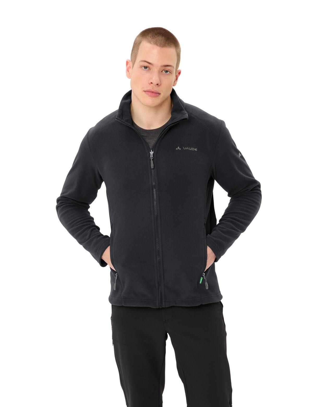 VAUDE Fleecejacke Herren Rosemoor, funktionale Fleece-Übergangsjacke aus 100% recyceltem Polyester, warme Zwischenjacke für Wandern & Freizeit 7
