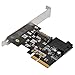 SilverStone Technology USB 3.1 Gen2 PCIe Card with Internal 19pin Connector Plus Pericom ReDriver ECU04-E