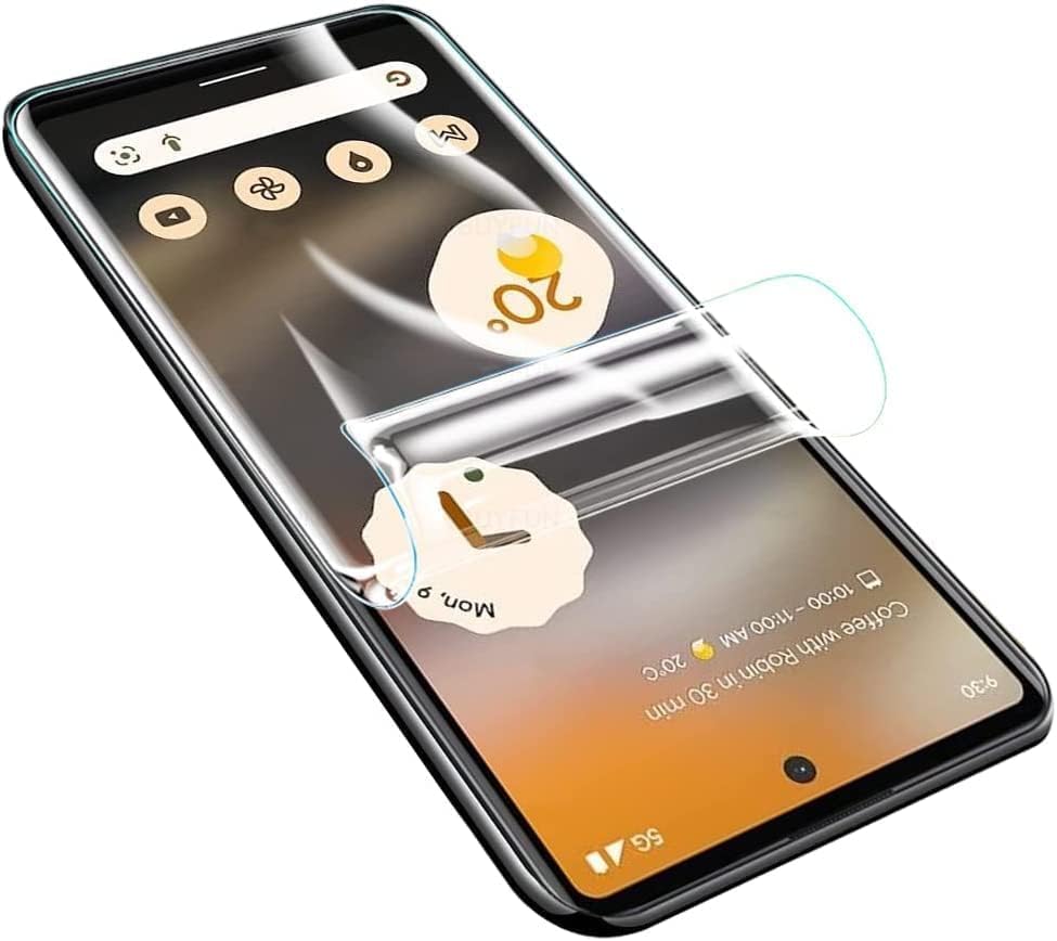 LXEEOLX [2 Pack] High Definition Hydrogel Screen Protector for Google Pixel 7, Upgraded High Sensitivity Non-breakable Flexible TPU Screen Protector [Anti-scratch](No Tempered Glass)