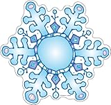 Carson Dellosa D.J. Inkers Snowflakes Cut-Outs (620009)