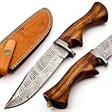 Damascus Steel BK-3047 Bowie Knife - Beautiful