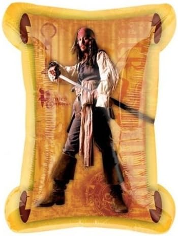 Pirate of the Caribbean Jack Sparrow Jumbo Foil Balloon