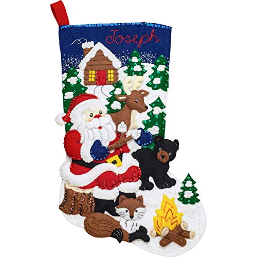 1 Bucilla+86931E+Santa+Stocking+Multicolor
