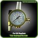 Hydroponics (Co2) Regulator Emitter System with Solenoid Valve Accurate and Easy to Adjust Flow Meter Made of High Quality Brass - Shorten up and Double Your Time for Harvesting - Not for Aquarium Use
