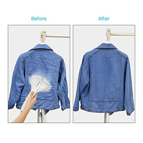 SHINE HAI Garment Steamer, Portable Handheld Fabric Steamer Fast Heat-up 1500W Powerful Garment Clothes Steamer with High Capacity for Home and Travel
