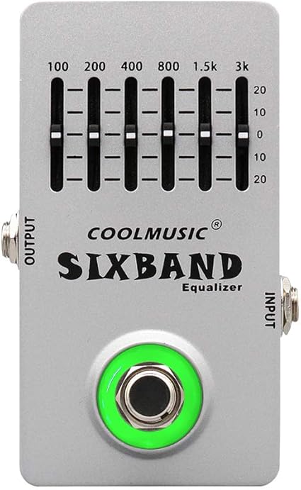 Amazon Com Coolmusic C Eq01 Equalizer Pedal Guitar Pedal Effects