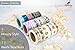 Washi Tape set 18 rolls by Tanpopo Art -Cartoon Collection | Doodle Tapes with Cute Interesting Drawings