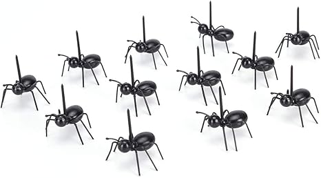 Amazon Co Jp Pangun 12pcs かわいいアリフルーツフォーク Diy ノベルティ環境に優しいプラスチックデザートスナックノベルティ玩具 ホーム キッチン