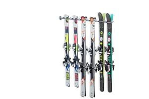 Monkey Bars Storage Wall Mounted Ski Racks (6-Pair)