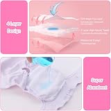 Aomig Reusable Dog Nappies 3 Pcs Absorbent Washable Female Pet Diapers L view 7