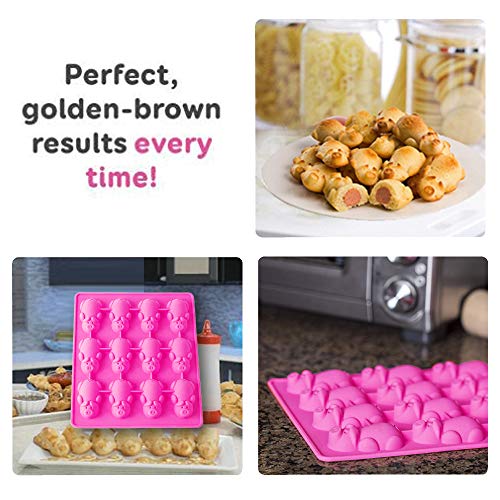 2 Little+Blanket+Silicone+Baking+Cupcake