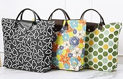 Foldable Shopping Bag with Wheels Collapsible