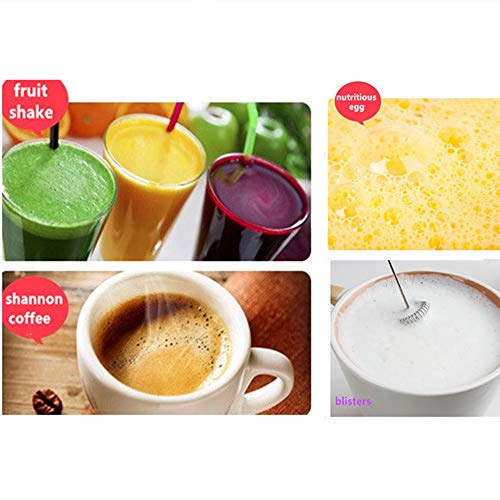 image for KHLZ US Milk Coffee Frother Handheld Milk Coffee Mixer Battery Operate