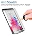 LG G3 ★ PREMIUM QUALITY ★ Tempered Glass Screen Protector by Voxkin ® - Top Quality Invisible Protective Glass With HD Display - Scratch Free, Perfect Fit & Anti Fingerprint - Looks Great on Any Cases