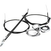 Auto-plaza BMX Gyro Brake Cables Front + Rear (Upper + Lower) Spinner Rotor (Complete Set)