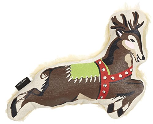 Harry Barker Holiday Retro Inspired Dog Canvas and Plush Toys (Reinder, Small)