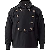 GRACEART Men's Cowboy Western Long Sleeve Shirt Button Down Work Shirt