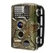 Deer Camera Trail Camera 16MP 1080P HD IR Night Vision Wildlife Motion Activated Camera with IP56 Waterproof 0.2s Trigger Time and 2.4 inch LCD Screen Game Camera