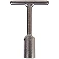 Rauckman Utility Products All Steel Penta Wrench, T-Handle - Heavy Duty Lineman Wrench - Non-insulated For Use on Pad-Mounted Transformers and Secondary Pedestals.